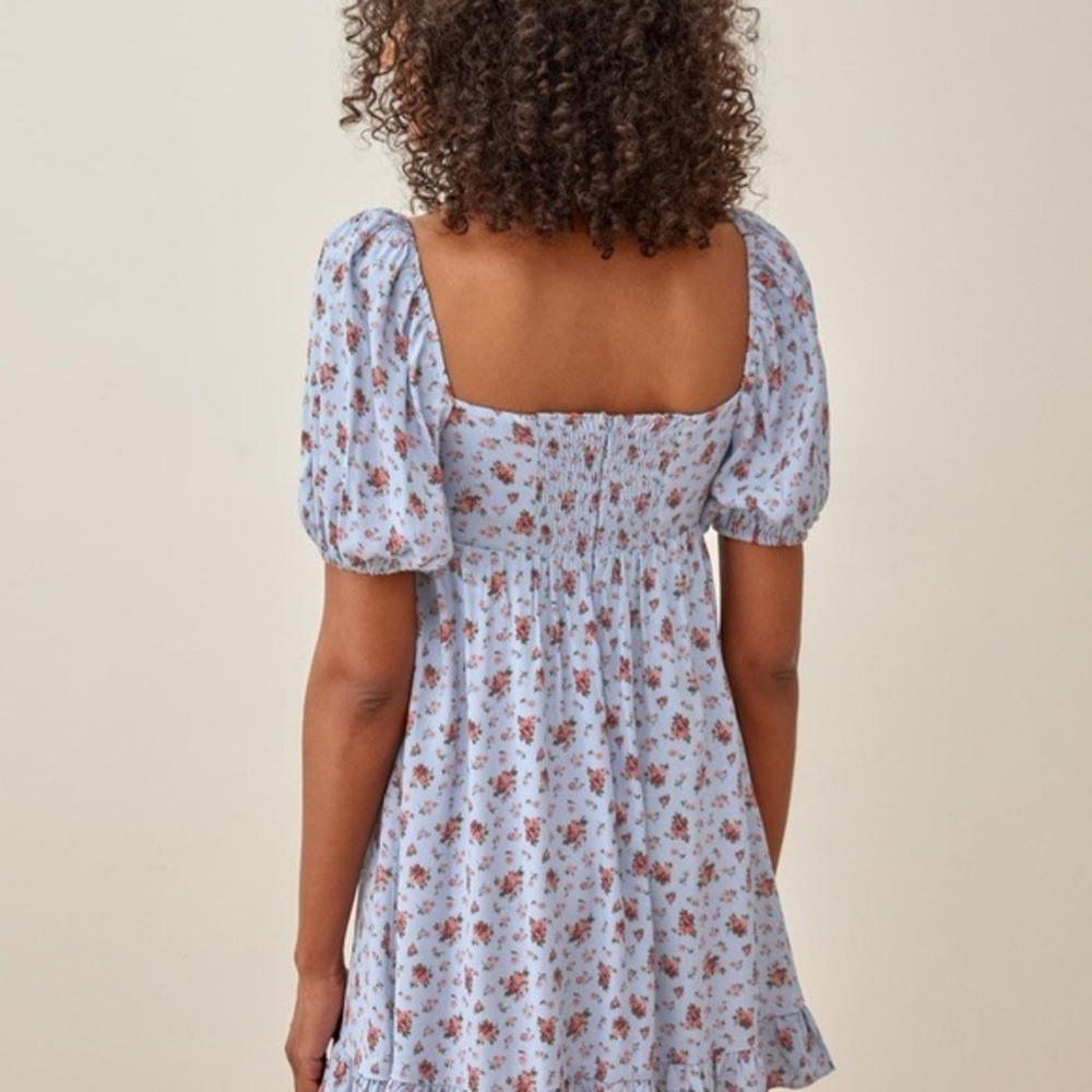 Reformation Bristol Dress in Petunia - Picture 4 of 9